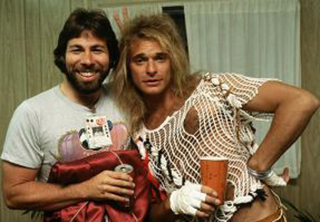 Woz and David Lee Roth